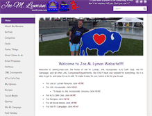 Tablet Screenshot of joemlyman.com